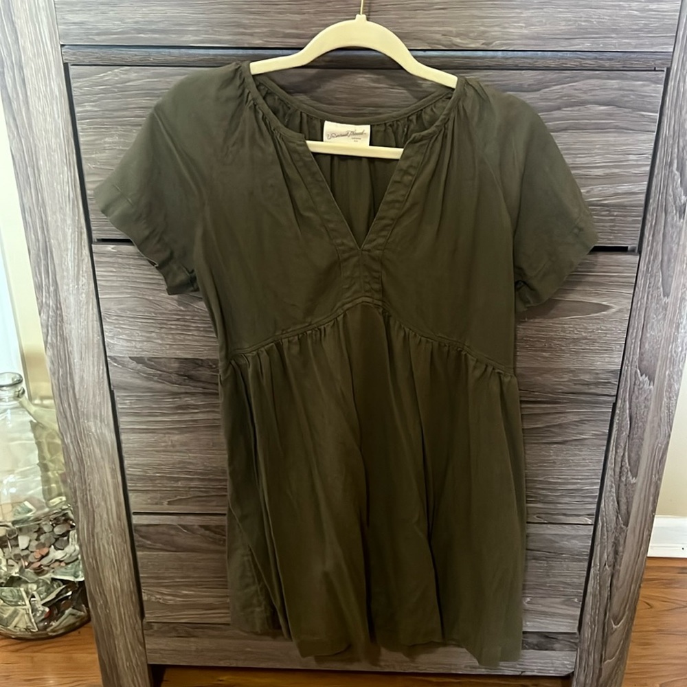 Green Universal Threads Target Babydoll style Dress